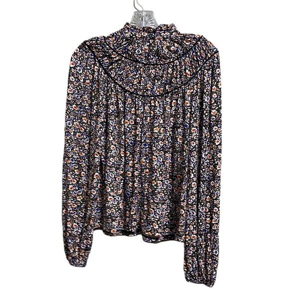 Boden Ruched Yoke Jersey Shirt Semi-Fitted Size 6 - Picture 5 of 7